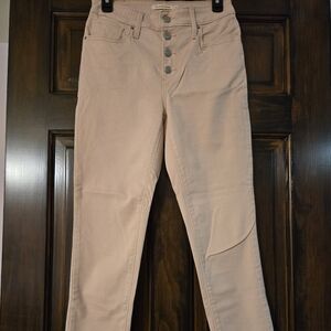 Levi's Women's Tan Skinny Jeans, High Rise,  Strerch